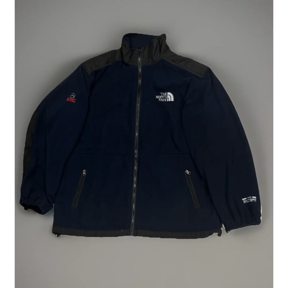 VTG The North Face Summit Series Gore Tex Windstopper‎ Fleece Jacket Men's 2XL